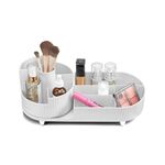 Gillian Jones - Large table organizer with swivel function - White - Large / Home and Kitchen Storage Home & Kitchen