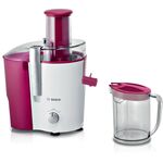 Bosch MES25C0 juice maker Centrifugal juicer 700 W Cherry (fruit), Transparent, White Αποχυμωτές Συσκευές