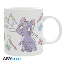 Sailor Moon - Luna & Artemis Chibi Mug (320ml) / Home and Kitchen