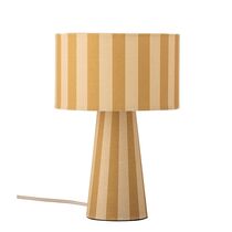 Bloomingville - Emmie Table Lamp - Yellow - Linen /