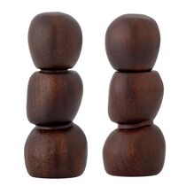Bloomingville - Salvi Salt & Pepper Mill - Brown /