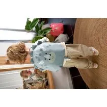 Lässig - Tiny Backpack About Friends - Dusty Blue Dino - compact /