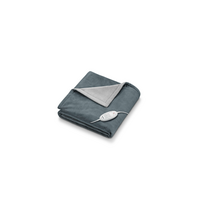 Beurer - Heated Blanket HD 75 Cozy - Dark Grey - 3 Years Warranty /