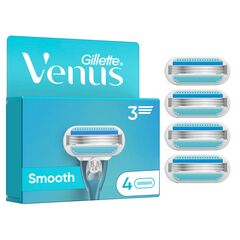 Venus - Gillette Venus Smooth Razor Blades for Women - Blue/White - 4 pcs / Health and Personal Care Αξεσουάρ Ομορφιάς Γυναικεία Περιποίηση