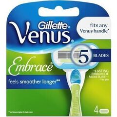 Gillette - Venus Embrace Extra Smooth Blades 4'S / Health and Personal Care Αξεσουάρ Ομορφιάς Γυναικεία Περιποίηση