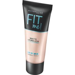 Maybelline - Fit Me Matte + Poreless Foundation - 105 Natural Ivory / Beauty Πρόσωπο Μακιγιάζ