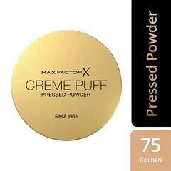 Max Factor - Creme Puff Pressed compact Powder - 75 Golden / Beauty Πρόσωπο Μακιγιάζ