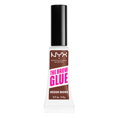 NYX Professional Makeup - The Brow Glue Instant Styler - Medium Brown / Beauty Πρόσωπο Μακιγιάζ