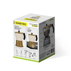 Aluminium moka pot MR-1657-6-BEIGE MAESTRO Καφετιέρες Συσκευές