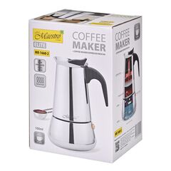 Feel-Maestro MR1660-200 manual coffee maker Pod coffee maker 0.2 L Chrome Καφετιέρες Συσκευές