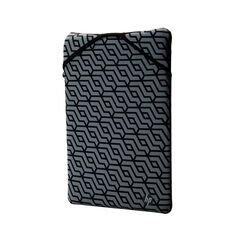 HP Reversible Protective 15.6-inch Geo Laptop Sleeve 15.6" Sleeve case Black, Gray Laptop Bags Lugagges & Bags