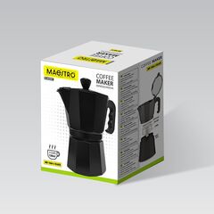 3 cup coffee machine MAESTRO MR-1666-3-BLACK Black Καφετιέρες Συσκευές