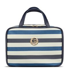 Gillian Jones - Organizer Cosmetic bag w. hangup function - Dark blue/white stripes / Beauty Αξεσουάρ Ομορφιάς Γυναικεία Περιποίηση