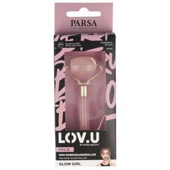 Parsa - LOV.U Mini Rose Quartz Roller Pink / Beauty Care Devices Face Care