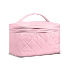 Gillian Jones - Beauty Box in quilted nylon Pink / Beauty Tools & Accessories Makeup