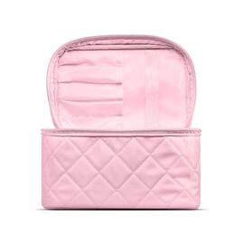 Gillian Jones - Beauty Box in quilted nylon Pink / Beauty Tools & Accessories Makeup