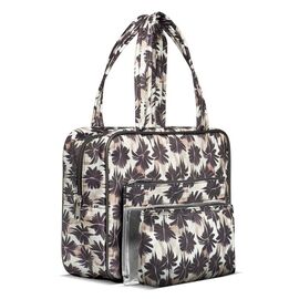Gillian Jones - 3-piece cosmetic bag set - Palm print / Beauty Tools & Accessories Makeup