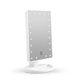 Gillian Jones - Makeup Mirror w. Heart LED Light & Touch Function White / Beauty Tools & Accessories Makeup