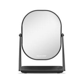 Gillian Jones - Table Mirror With Tray Black / Beauty Αξεσουάρ & Εργαλεία Μακιγιάζ