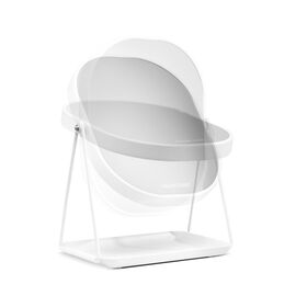 Gillian Jones - Table Mirror With Tray White / Beauty Αξεσουάρ & Εργαλεία Μακιγιάζ