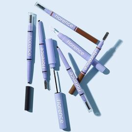 Florence by Mills - Tint N Tame Eyebrow Pencil With Spoolie Light brown / Beauty Eyes Makeup