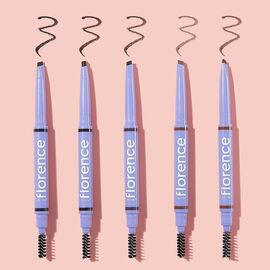 Florence by Mills - Tint N Tame Eyebrow Pencil With Spoolie Light brown / Beauty Eyes Makeup