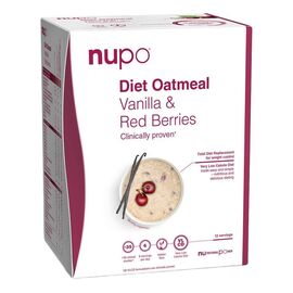 Nupo - Diet Oatmeal Vanilla Red Berries 12 Servings / Health and Personal Care Δίαιτα & Διατροφή Προσωπική Φροντίδα