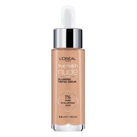 L'Oréal - True Match Nude Plumping Tinted Serum - Light-Medium 3-4 / Beauty Πρόσωπο Μακιγιάζ