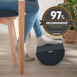 Leitz - Cozy Ergo footrest - Grey / Home and Kitchen Uncategorized (Home & Kitchen) Home & Kitchen
