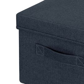 Leitz - Fabric Storage Box 2 Pieces - Grey / Home and Kitchen Αποθήκευση Σπίτι & Κουζίνα