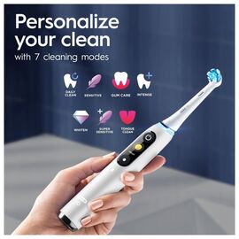 Oral-B - iO9S White Alabaster Electric Toothbrush / Health and Personal Care Υγιεινή Στόματος Προσωπική Φροντίδα