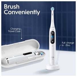Oral-B - iO9S White Alabaster Electric Toothbrush / Health and Personal Care Υγιεινή Στόματος Προσωπική Φροντίδα