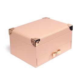 Gillian Jones - Large jewelry box with bow - Pink - Large / Home and Kitchen Αποθήκευση Σπίτι & Κουζίνα
