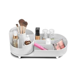 Gillian Jones - Large table organizer with swivel function - White - Large / Home and Kitchen Αποθήκευση Σπίτι & Κουζίνα