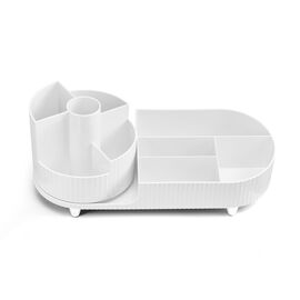 Gillian Jones - Large table organizer with swivel function - White - Large / Home and Kitchen Αποθήκευση Σπίτι & Κουζίνα