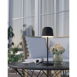 EGLO - MANNERA TABLE LAMP - Black - Height: 34 cm, Diameter: 11 cm / Home and Kitchen Lightning Home & Kitchen