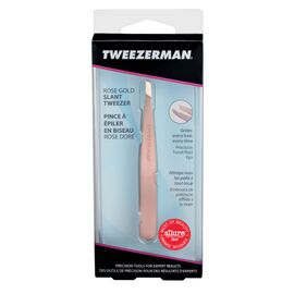 Tweezerman - Slant Tweezer - Rose Gold / Beauty Tools & Accessories Makeup