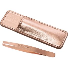 Tweezerman - Mini Slant Tweezer - Rose Gold / Beauty Tools & Accessories Makeup