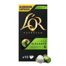 L'OR Capsules - Lungo Elegante - Coffee Capsules - 10 pcs / Food & Drink Κάψουλες Καφές