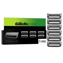 Gillette - GilletteLabs Razor Blades - Green/Black - 6 pcs / Health and Personal Care Shave & Beard Care Man Care