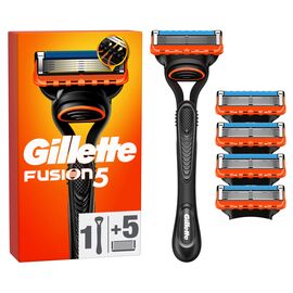 Gillette - Fusion5 shaving razor for men - Orange/Black / Health and Personal Care Shave & Beard Care Man Care