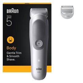 Braun - Body Groomer Series 5 +2 Grooming Tools - Grey / Health and Personal Care Ξύρισμα & Γενειάδα Ανδρική Περιποίηση