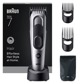 Braun - Hair Clipper Series 7, +5 Styling Tools, HC7590 - Grey / Health and Personal Care Ξύρισμα & Γενειάδα Ανδρική Περιποίηση