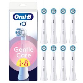 Oral B - iO Series Gentle Care Replacement Brush Heads - White - 8 count / Health and Personal Care Υγιεινή Στόματος Προσωπική Φροντίδα