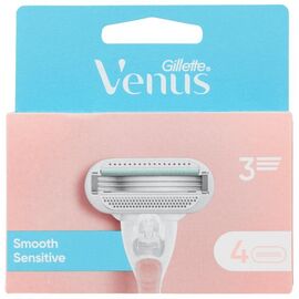 Venus - Gillette Venus Smooth Sensitive Razor Blades - Pink/White - 4 pcs / Health and Personal Care Ξύρισμα Μπάνιο & Σώμα