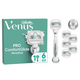 Venus - Gillette Venus Pro ComfortGlide Sensitive Razor - Green/White / Health and Personal Care Αξεσουάρ Μπάνιου Μπάνιο & Σώμα