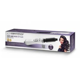 Esperanza EBL001W hair styling tool Hot air brush Warm Black,White 1.6 m 400 W Εργαλεία Μαλλιών Περιποίηση Μαλλιών