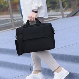 Addison 300215 notebook case 39.6 cm (15.6") Briefcase Black Laptop Bags Lugagges & Bags