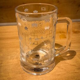 Space - Space Invaders - Beer Glas (350 ml) - 350 ml / Home and Kitchen Kitchen Home & Kitchen