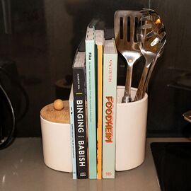 Kikkerland - Cookbook Ends / Home and Kitchen Διακόσμηση Σπίτι & Κουζίνα